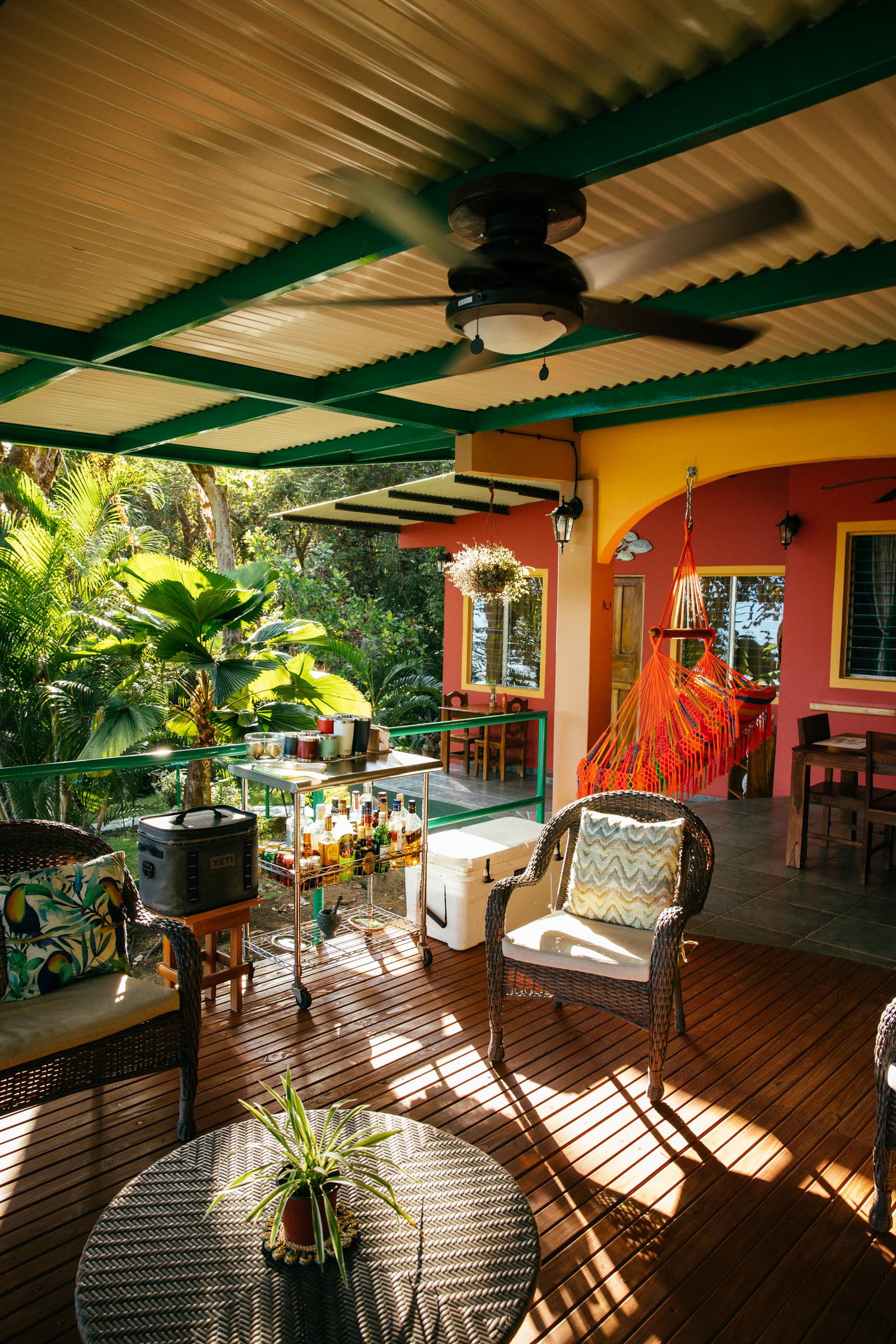 The lodge at Tucan Lodge Panama